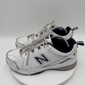 New Balance Mens 608 V5 MX608WN5 White Casual Shoes Sneakers Size 10.5 4E